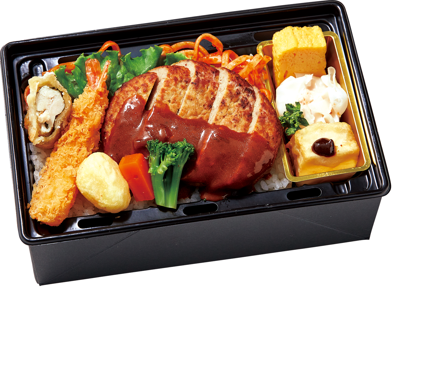 椿(つばき) デミハンバーグ弁当