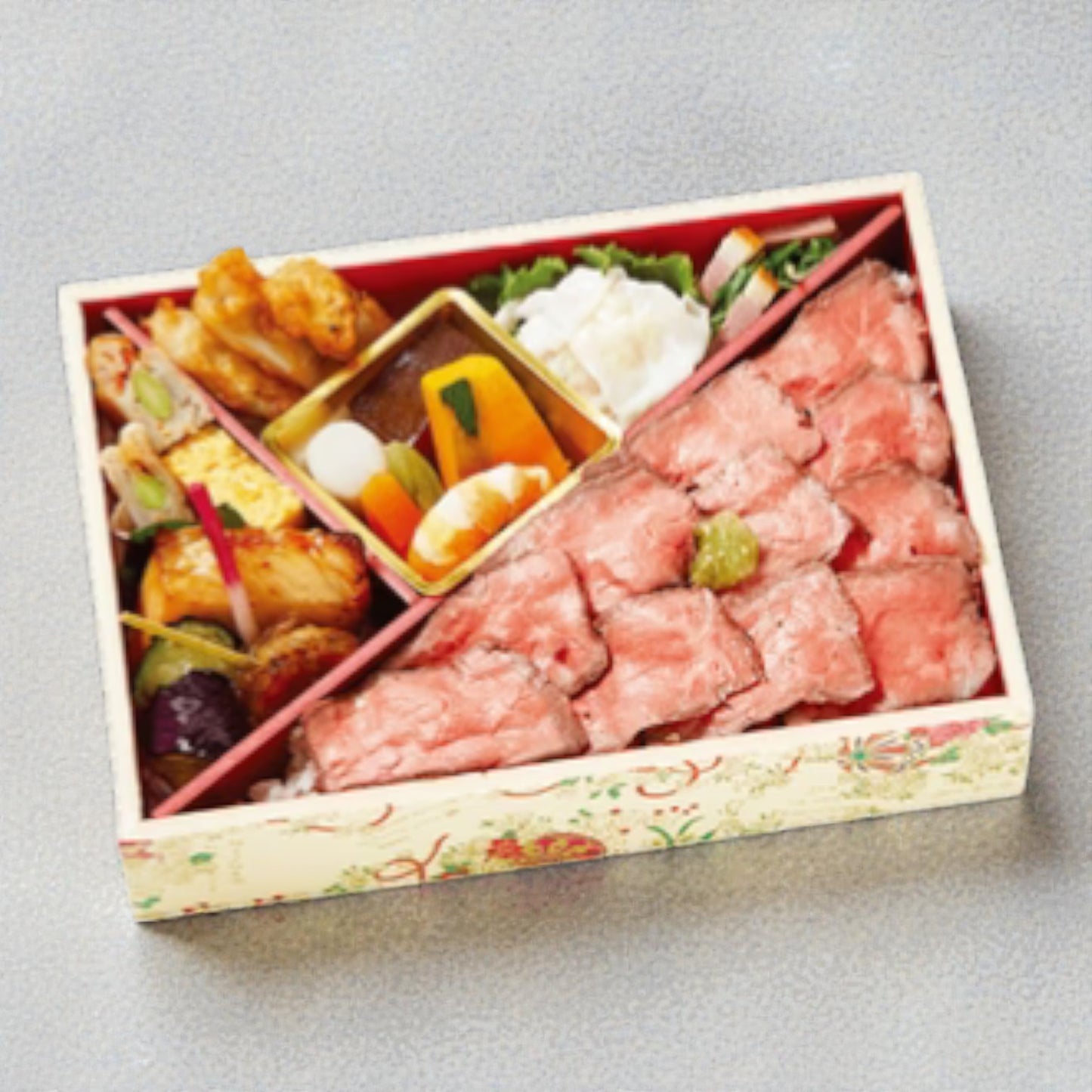 檜(ひのき) 黒毛和牛ローストビーフ弁当