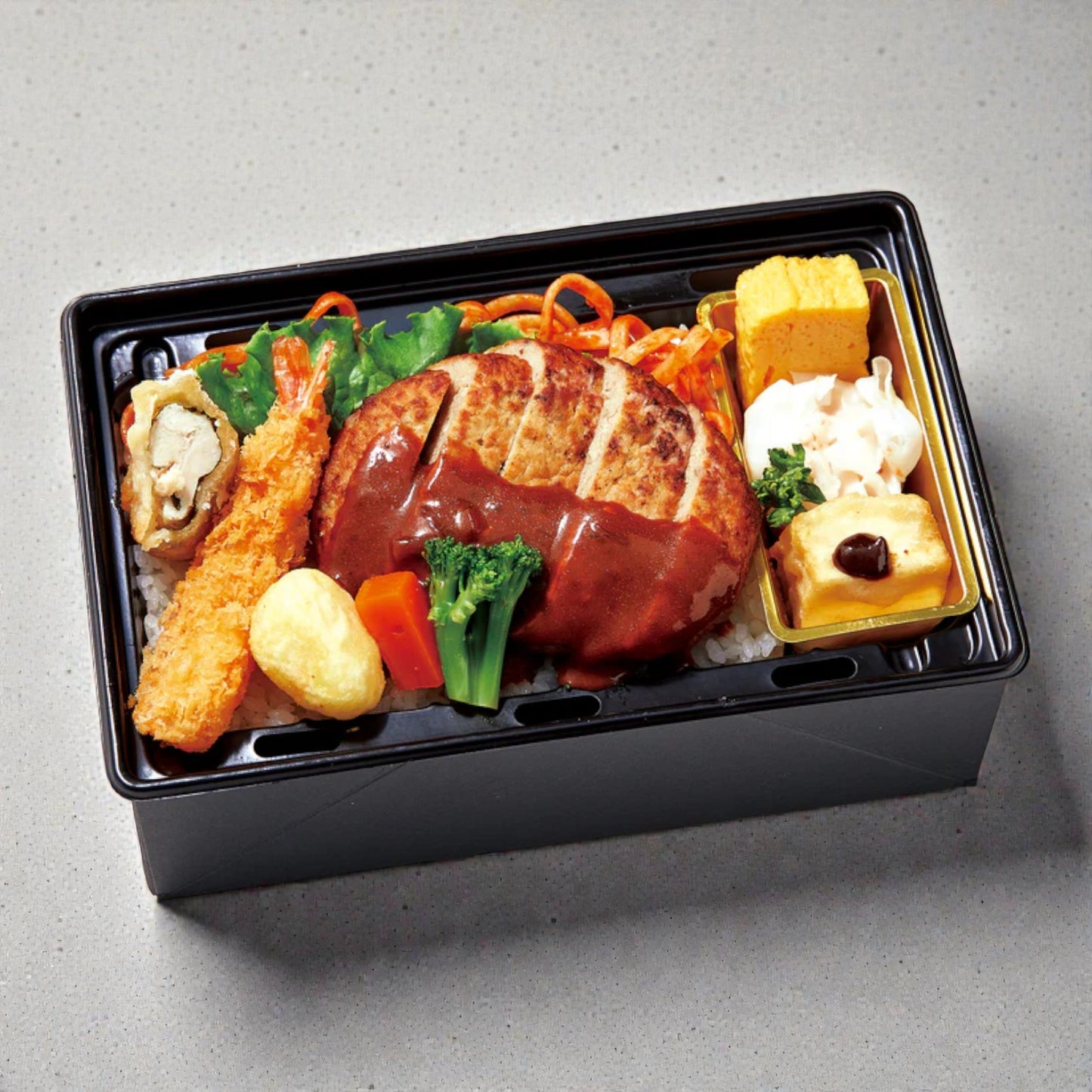 椿(つばき) デミハンバーグ弁当